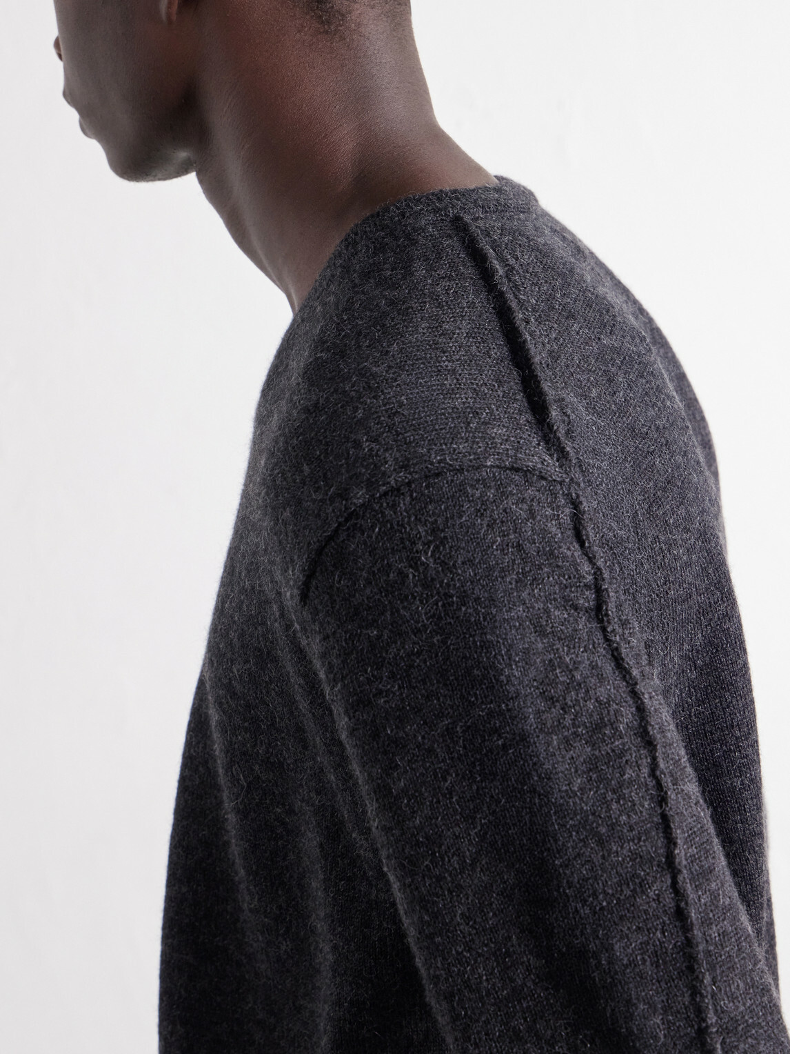 YOKE - Alpaca Sweater - Gray