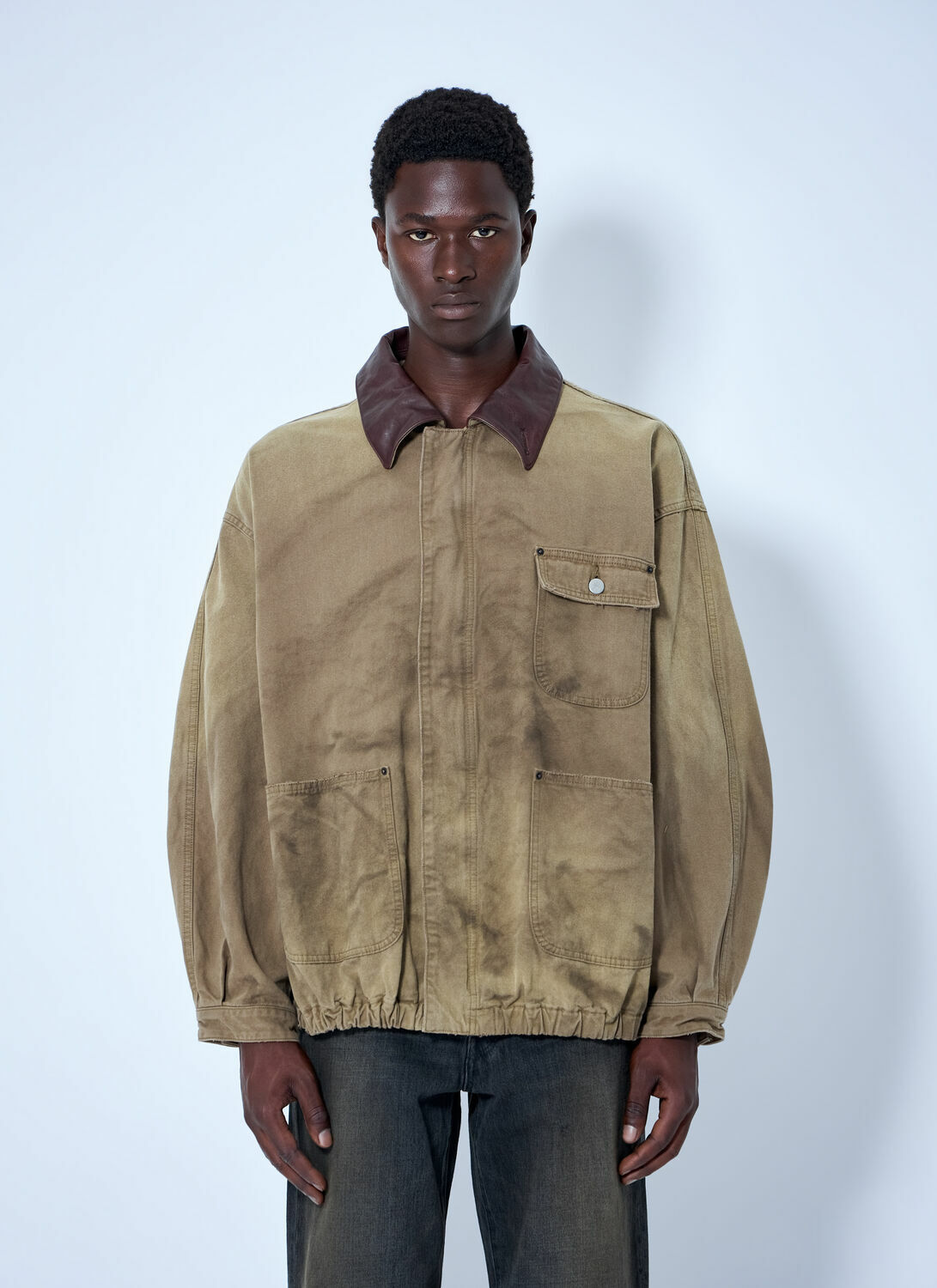 ssstein Sulfur Dyed Oxford Vintage Jacket