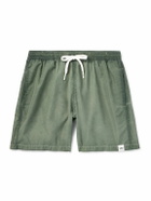 Altea - Straight-Leg Mid-Length Swim Shorts - Green