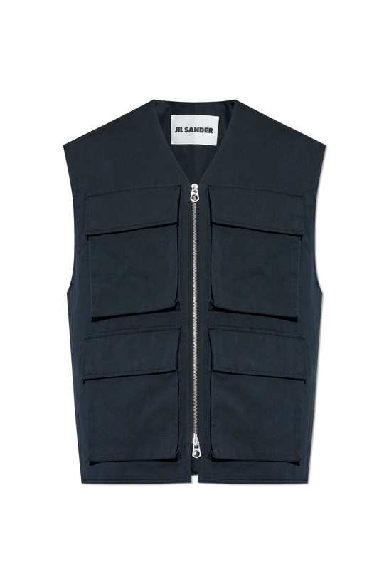 Photo: Jil Sander Vest With Silk Finish