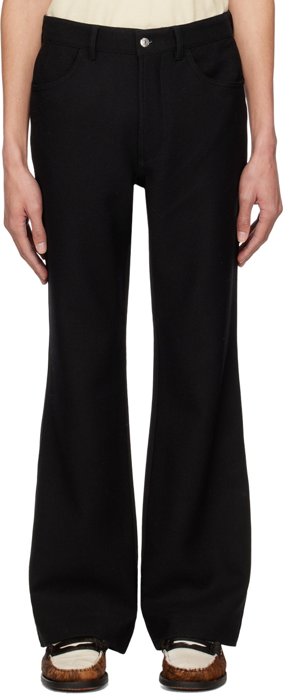 Second/Layer Black Valluco Trousers