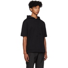 Hugo Black Danoi Short Sleeve Hoodie