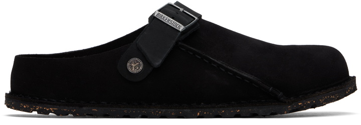 Photo: Birkenstock Black Regular Lutry Premium Suede Slip-on Loafers
