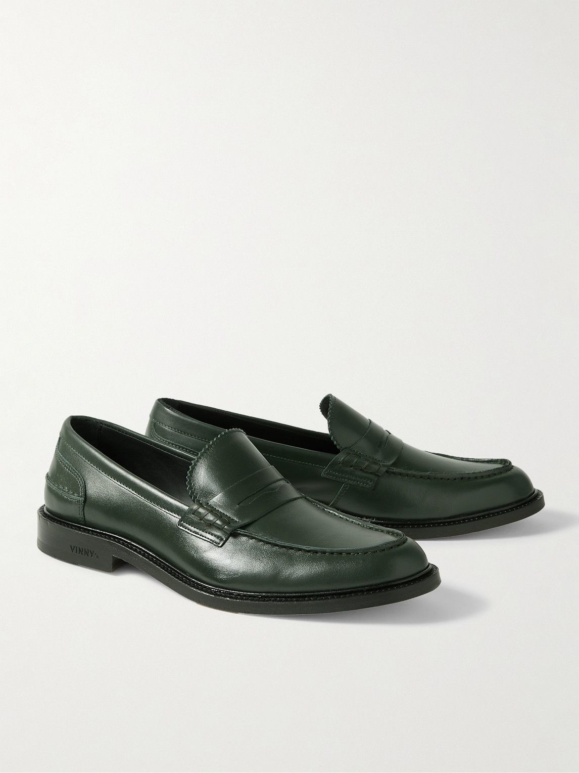 Vinny’s Townee Penny Loafer in Dark Green Men’s Size 43 New Vinny main image 4