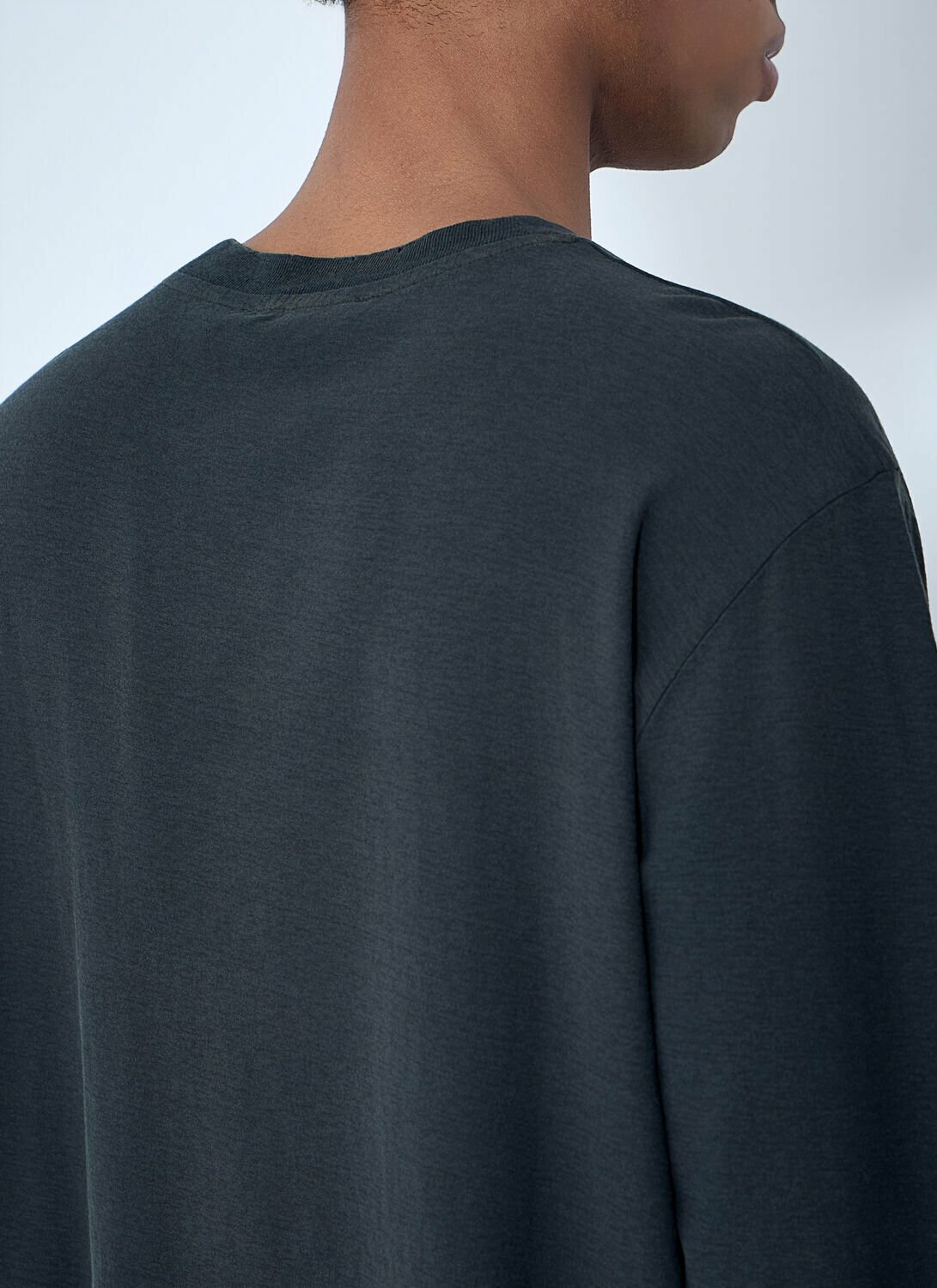 Acne Studios Long Sleeve Cotton Jersey T-Shirt