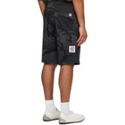 AAPE by A Bathing Ape Gray 'AAPENOW' Moonface Logo Sweat Shorts