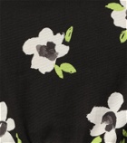Caroline Constas Raine floral cotton top