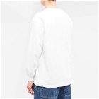 Flagstuff Men's Long Sleeve Dazed T-Shirt in White