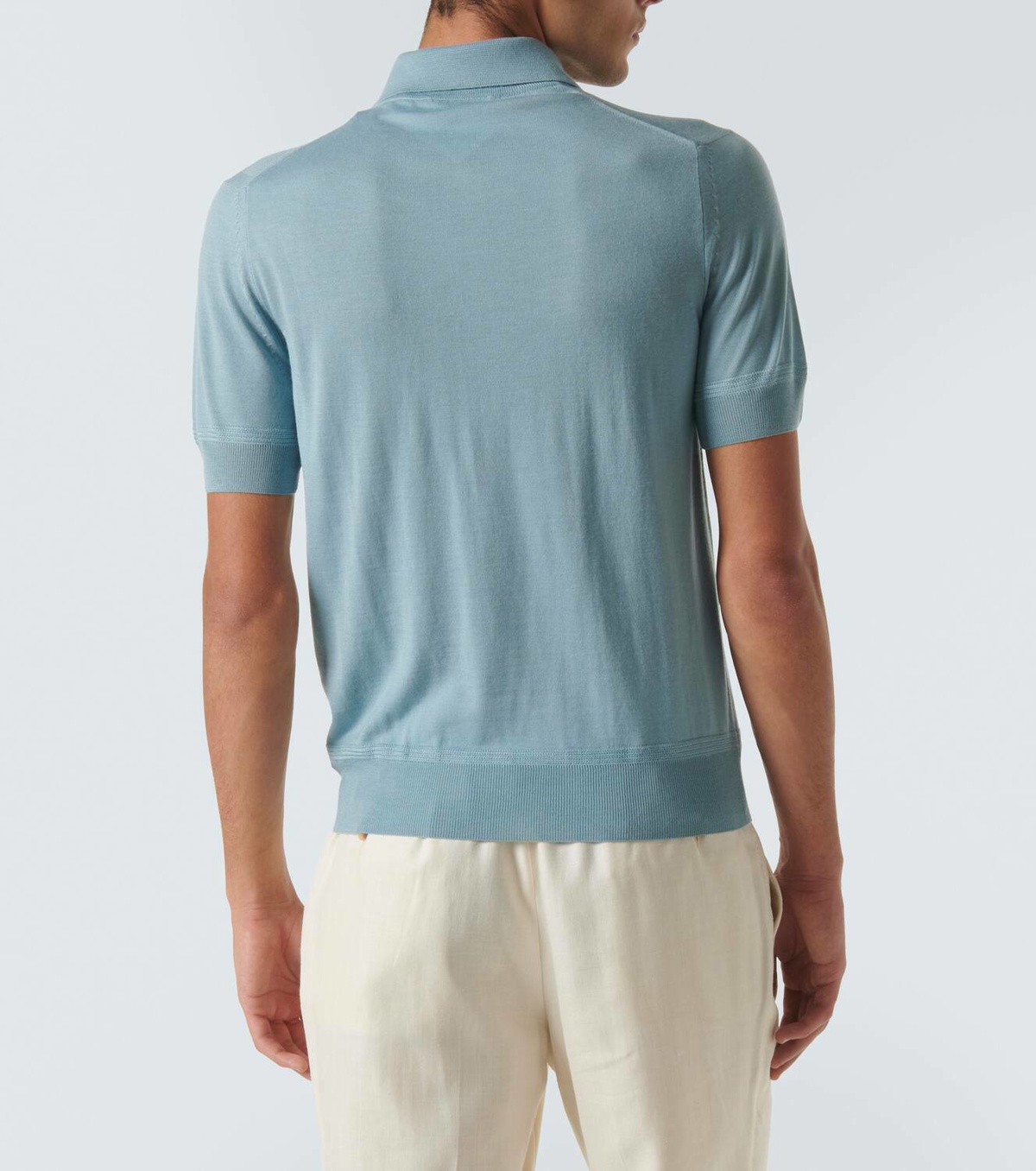 Tom Ford Cashmere and silk polo shirt