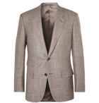 Kingsman - Harry's Brown Mélange Wool, Silk and Cashmere-Blend Suit Jacket - Brown