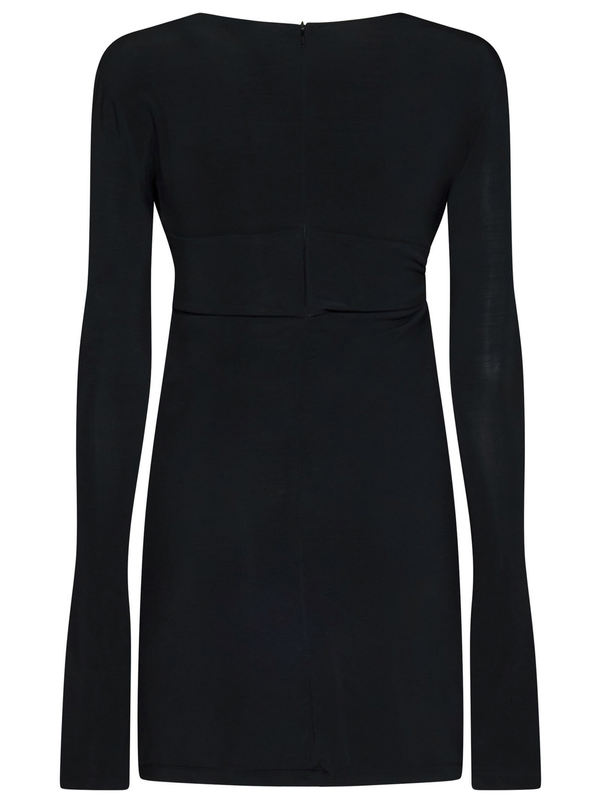 AMBUSH Heart Shaped Cut Out Mini Black Dress