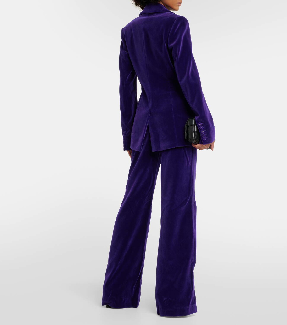 Costarellos Cotton velvet blazer