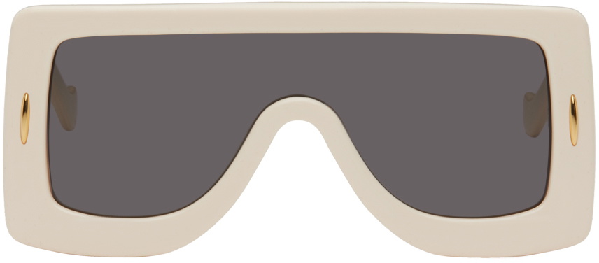 Loewe Off-White Anagram Mask Sunglasses