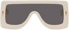 Loewe Off-White Anagram Mask Sunglasses