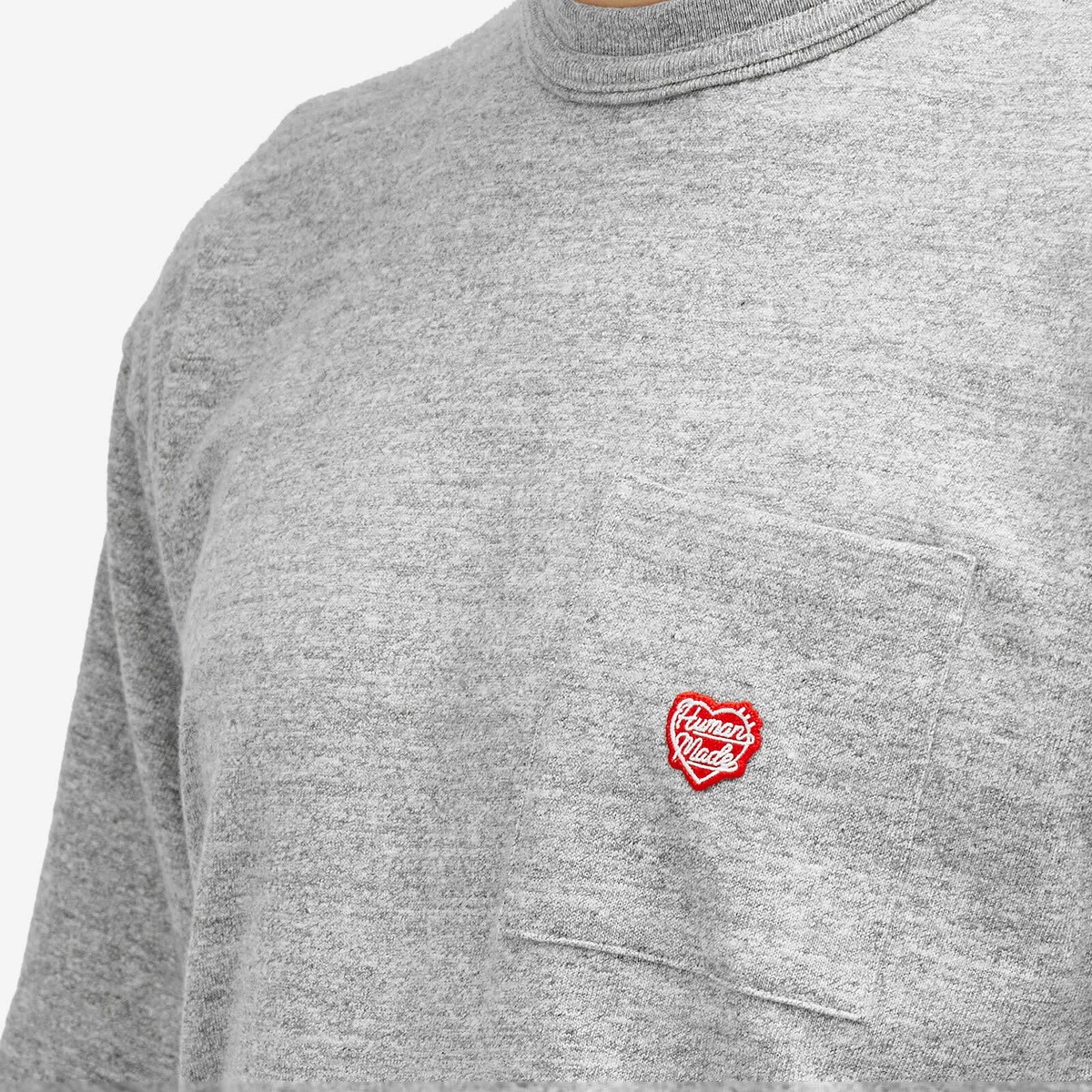 Human Made Men's Pocket T-Shirt in Grey Human Made