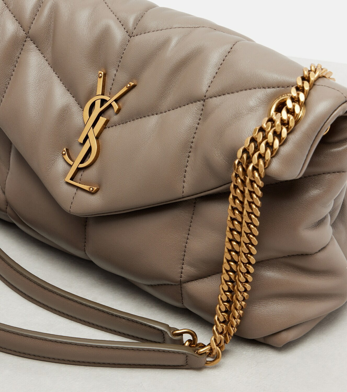 Saint Laurent Puffer Small quilted leather shoulder bag