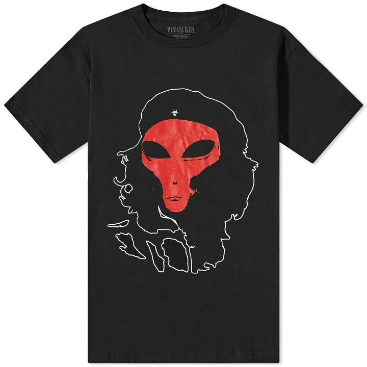 Photo: Pleasures Men's Alien T-Shirt in Black