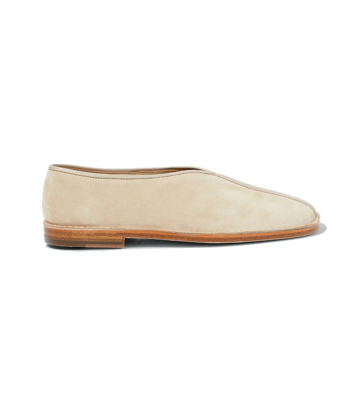 Lemaire - Piped suede loafers Lemaire