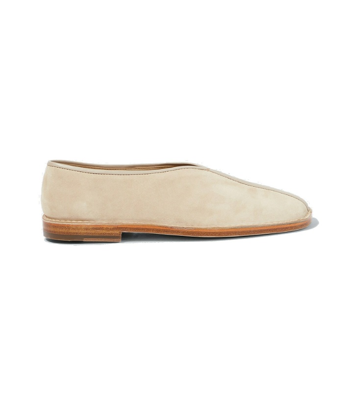 Photo: Lemaire - Piped suede loafers