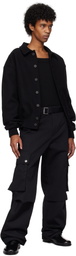 JACQUEMUS Black 'The Feltro' Bomber Jacket