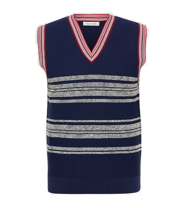 Photo: Wales Bonner Shade striped sweater vest