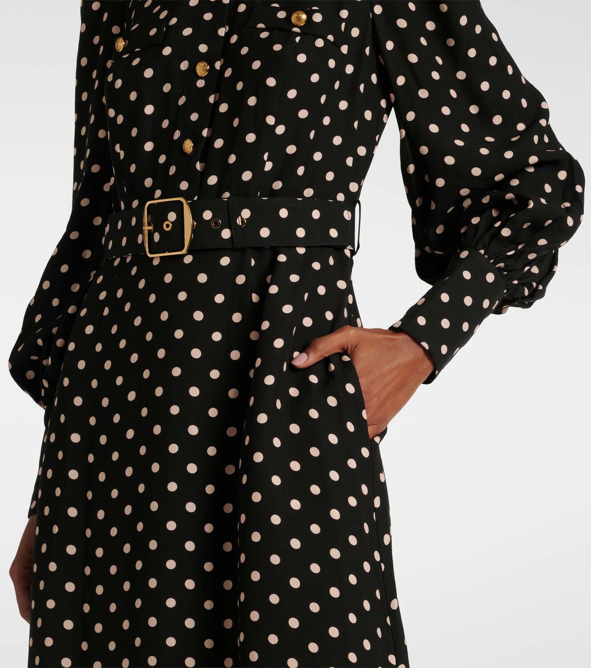 【Zimmermann】UTILITY MIDI DRESS ユーティリティ ポルカドット Zimmermann Utility polka-dot midi dress Zimmermann