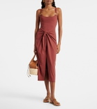 Karla Colletto Basics beach cover-up