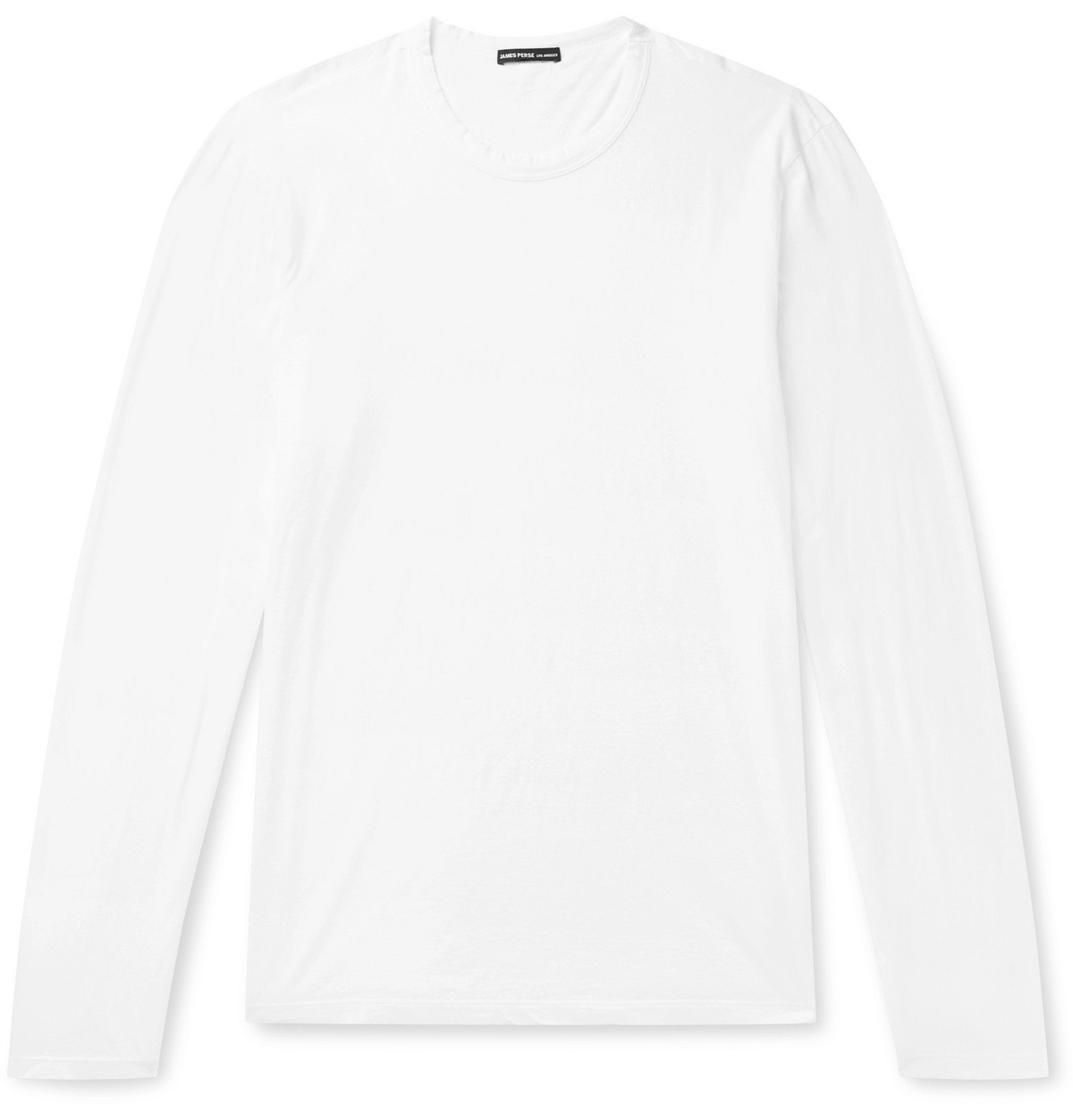 Photo: James Perse - Lotus Slim-Fit Cotton-Jersey T-Shirt - White