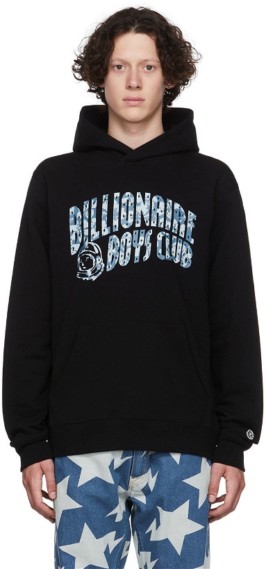 Photo: Billionaire Boys Club Black Printed Hoodie