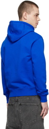 AMI Paris Blue Ami De Cœur Hoodie