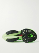 Nike Running - Alphafly 2 Rubber-Trimmed Atomknit Running Sneakers - Green