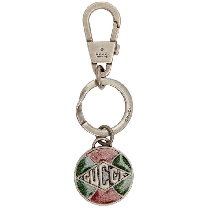 Photo: Gucci Silver Logo Keychain