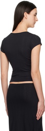Cou Cou Black 'The Baby Regular' T-Shirt
