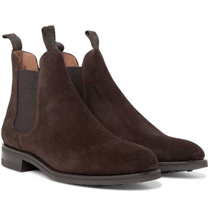 Photo: Sid Mashburn - Suede Chelsea Boots - Brown