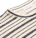 Norse Projects - Niels Textured Striped Cotton-Blend Jersey T-Shirt - Men - Cream