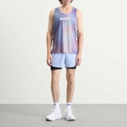Bandit Men's Printed Drift Singlet in Undulating Gradient/Rust Multi