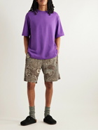 HAYDENSHAPES - Volume Cotton-Jersey T-Shirt - Purple