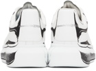 Alexander McQueen White Graphic Printed Sneakers