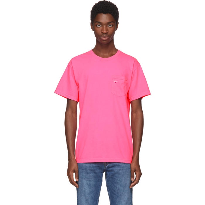 Photo: Noah NYC Pink Pocket T-Shirt 