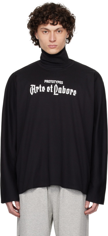 Photo: Prototypes Black Box L.S. 'Arte Et Labore' T-shirt