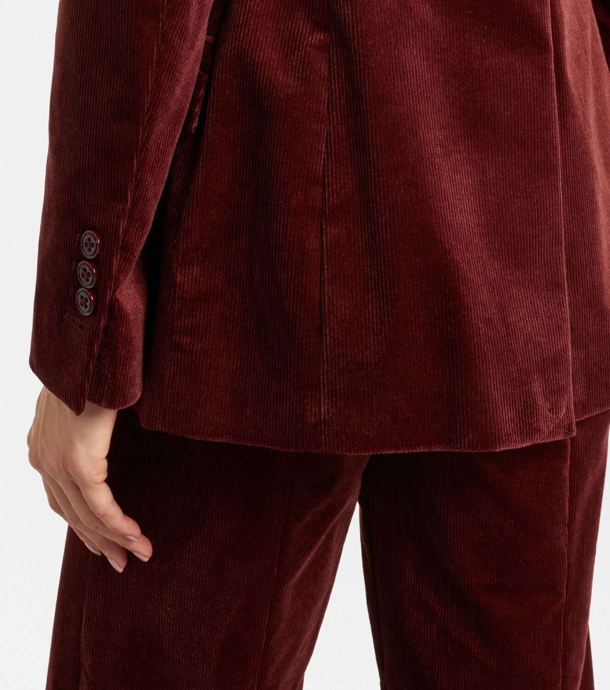 Dorothee Schumacher Twisted Structure corduroy blazer