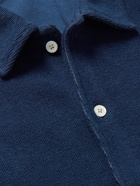 Massimo Alba - Cotton-Terry Shirt - Blue