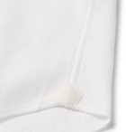 Loro Piana - Slim-Fit Cutaway Collar Cotton-Piqué Shirt - White