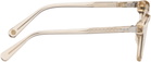 Lunetterie Générale Beige Maestro Sunglasses