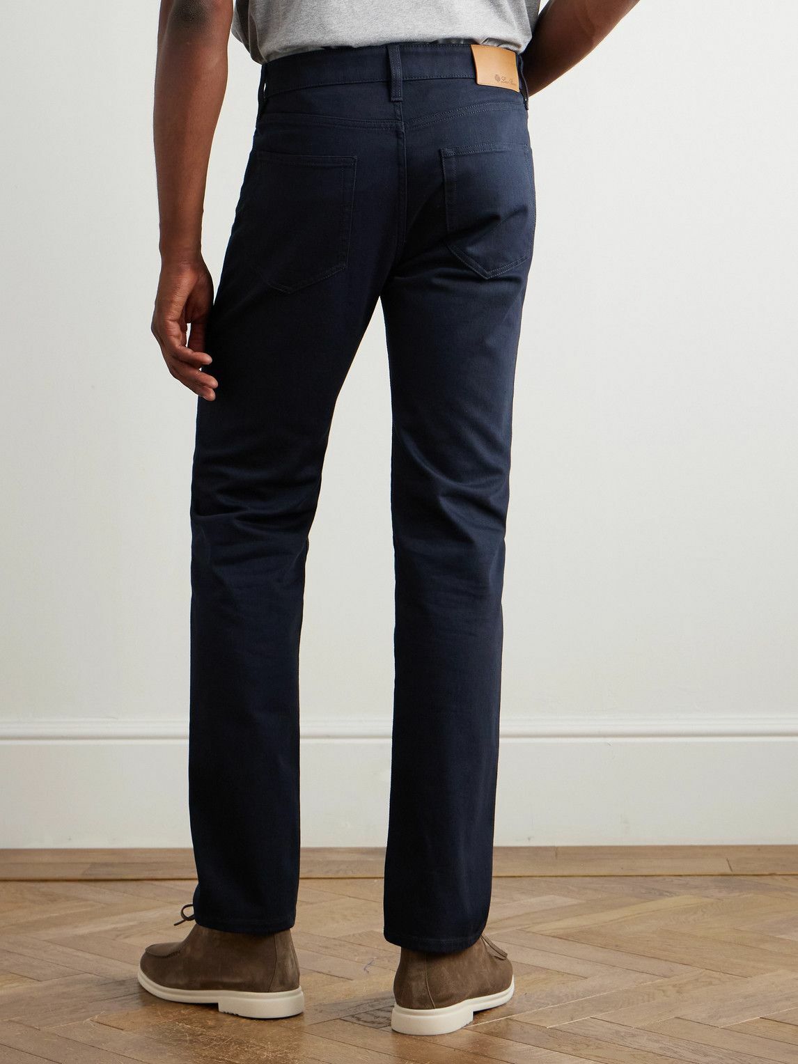 Loro Piana - Quarona Slim-Fit Straight-Leg Jeans - Blue