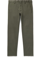 NN07 - Theo Tapered Stretch Organic Cotton-Twill Chinos - Green