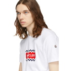 Moncler White Logo T-Shirt