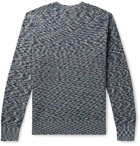 Club Monaco - Space-Dyed Cotton Sweater - Blue