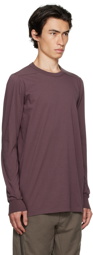 Rick Owens Purple Level Long Sleeve T-Shirt