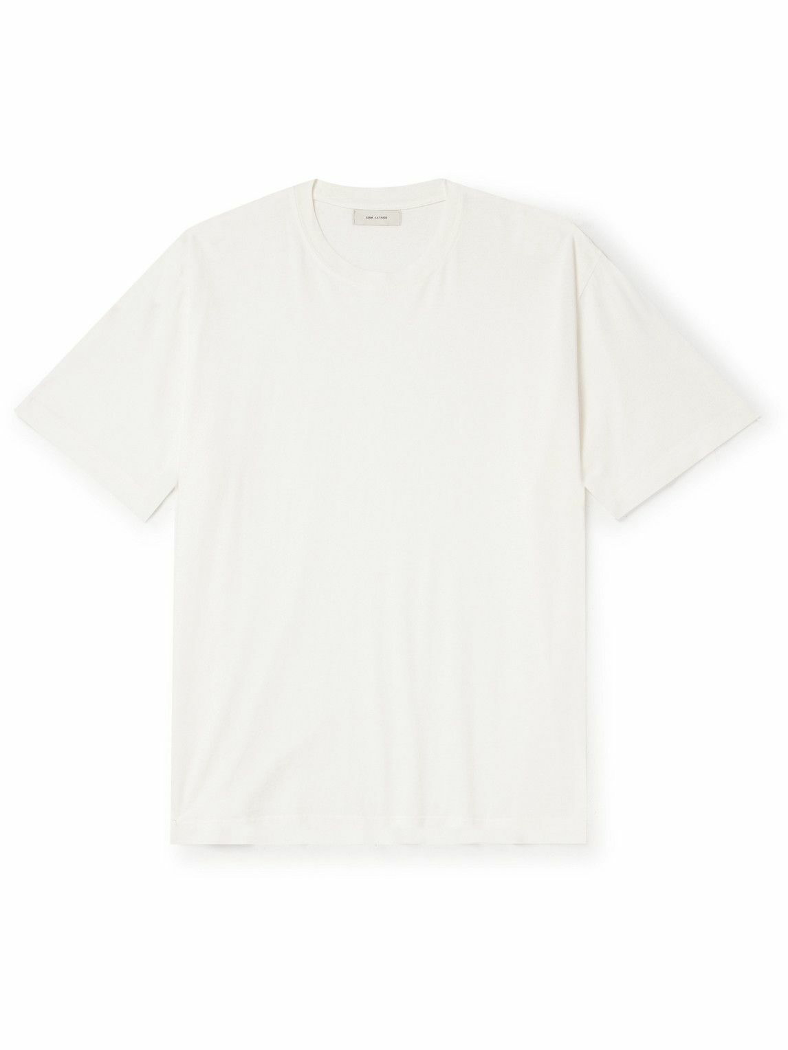 SSAM - Organic Cotton-Jersey T-Shirt - White SSAM